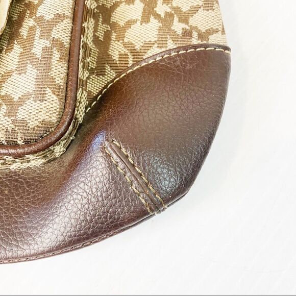 NY& Company Brown Signature Logo Shoulder Bag - Picture 3 of 9